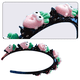 thumbnail image 3 of Diademas trenzadas de dibujos animados bonitos a la moda, diadema trenzada torcida de doble capa, herramientas para el cabello Vhermosa, 3 of 5