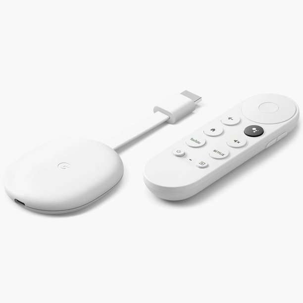 Google Chromecast with Google TV HDR Streaming Snow 2 Pack Walmart.com