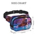 thumbnail image 4 of Fotbe Capybara Bathtub Fun Cangurera Cuadrada con Estampado de Doble Capa, Bolsa de Cintura Ajustable Mini para Hombres y Mujeres, 4 of 9