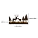 thumbnail image 3 of Decoración del hogar, elegante candelabro navideño de metal con forma de ciervo y árbol. Atractiva decoración navideña de mesa con un ambiente luminoso para una decoración navideña festiva en el hogar, 3 of 6