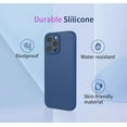 thumbnail image 4 of Case for OnePlus 12R 5G,Liquid Silicone Rubber Bumper Soft Microfiber Lining Cushion Ultra Slim Shockproof Protective Anti-Scratch Phone Case for OnePlus 12R/OnePlus Ace 3 5G (Purple), 4 of 10