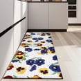 thumbnail image 4 of Pioneer Flower Floral Print Pattern Kitchen Rug Mat,Kitchen Runner Rugs Non Skid Washable,Decorative Kitchen Floor Mats for Kitchen,Sink,Laundry,17"X47", 4 of 5