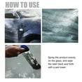 thumbnail image 4 of Homonth Glass Cleaner, Front Windshield Vision Clear Helmet Glasses Multi-Purpose Clean Waterproof Anti-Fog, 4 of 5