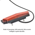 thumbnail image 2 of Soidarity Conjunto de luces traseras Suministros para scooters Faro de bicicleta Rendimiento estable 24V Instale fácilmente Bocina delantera Ciclismo, 2 of 6