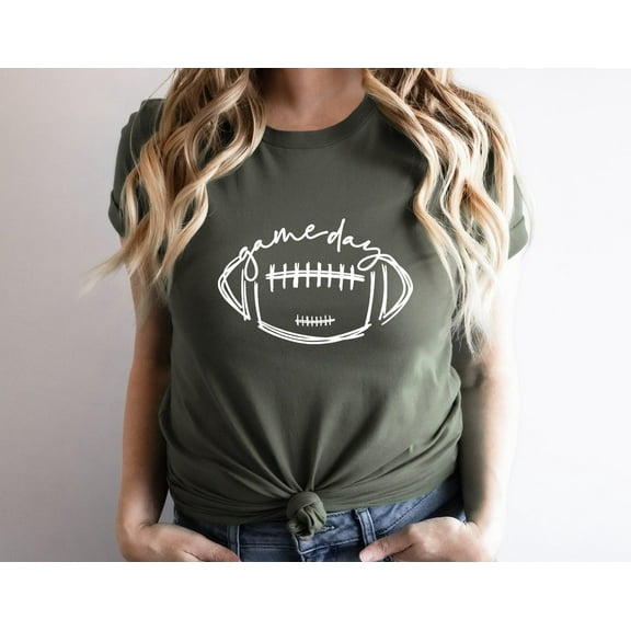 Game Day Football Shirt, Football Shirt, Women Football Shirt, Game Day Shirt, Football Season Tee, Football Team Shirt, Game Day Tshirt