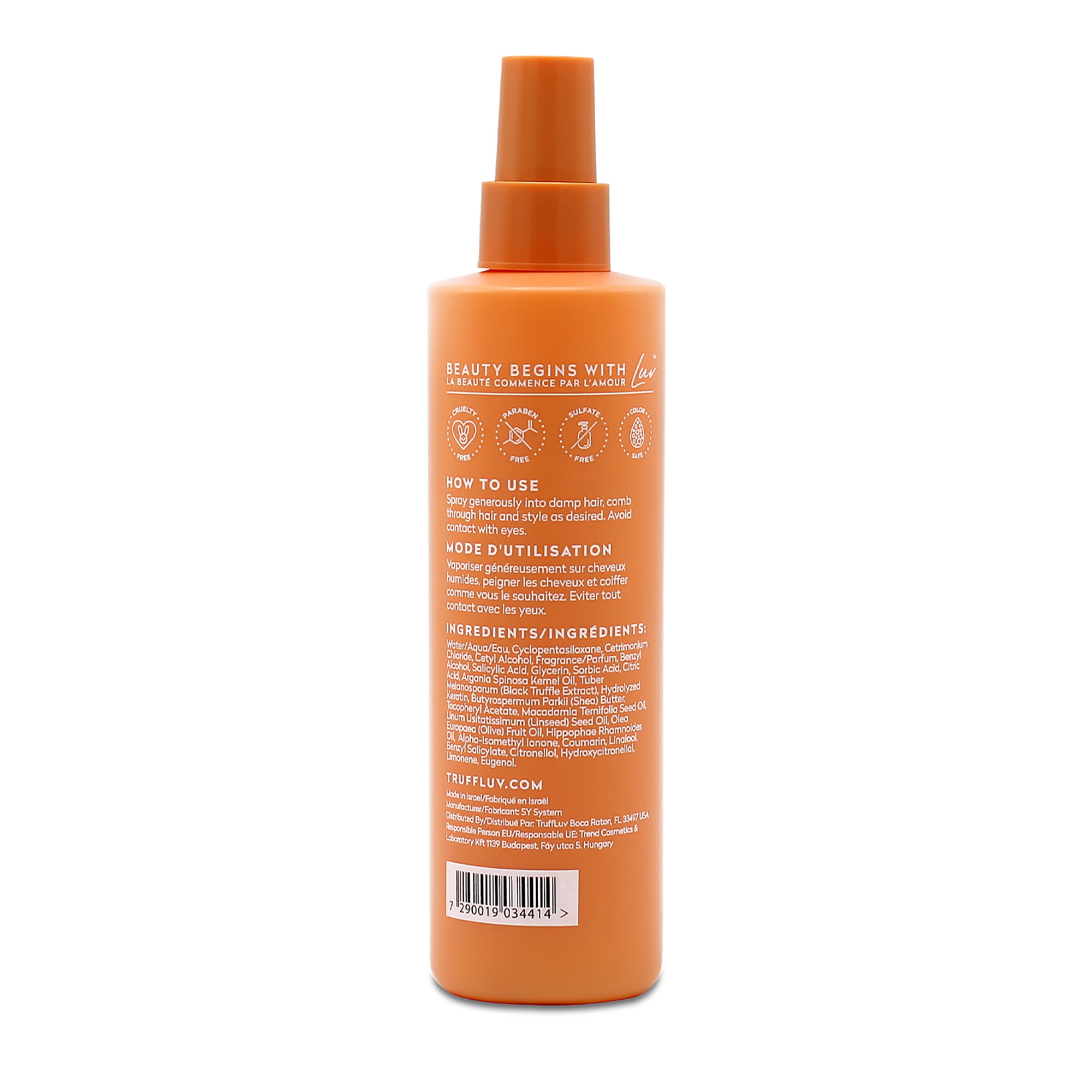 TruffLuv Truffle Leave-In Mask, Hydrating Hair Mask, 8.4 oz