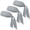 Grey, variant on GOGO 12 Pack Head Tie Sports Headbands, Tie Back Headband Wholesale - Royal Blue