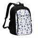 thumbnail image 1 of Easygdp blue Snowflake Prints Mochila para Laptop de Viaje con Puerto USB, Mochila para Laptop con Puerto de Carga USB para Mujeres y Hombres, 1 of 7