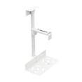 thumbnail image 1 of Bunblic CPU under Desk Mount Bracket, Computer CPU Stand Wall Mount Host Stand, Easy to Install, under Desk Computer Mount CPU Holder Rotatable White, 1 of 8