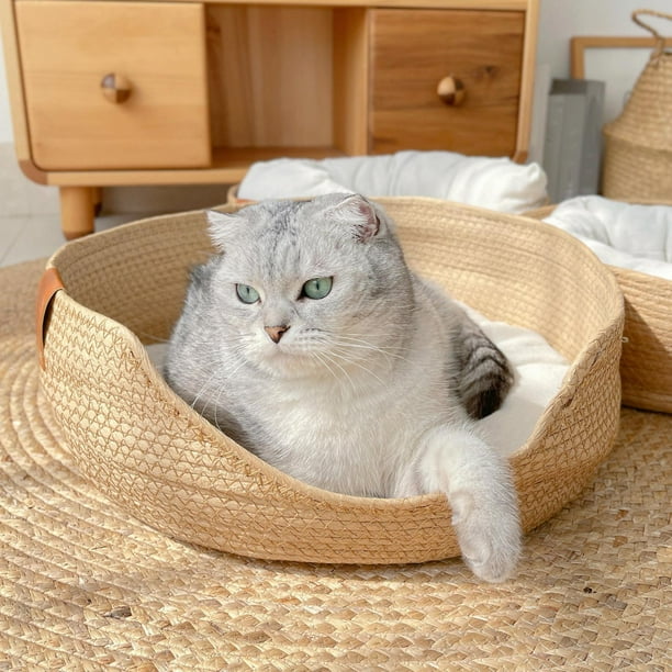 Cama acogedora para gatos y perros pequeños Perfecl L