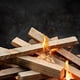 thumbnail image 5 of Natural Fire Starters Eco Wood Wool Firelighters for Wood & Log Burners, BBQ, Charcoal Firelighters, 5 of 5