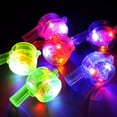 thumbnail image 4 of 5 piezas silbato brillante fiesta silbato luminoso vítores silbido intermitente silbato fiesta brillante divertido, 4 of 4