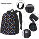 thumbnail image 3 of Fotbe Whales In Space Set Escolar 3 en 1 para Niños - Mochila Duradera con Lonchera Aislante y Estuche para Lápices - Mochila Escolar para Niños y Niñas, 3 of 7