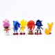 thumbnail image 2 of Figuras de acción de PVC para niños, Set de Mini figuras de personajes de 6 piezas, Sonic, Hedgehog, Shadow Tail, modelo de muñecos, regalo de cumpleaños de 6-7cm"1" Fivean Toy model, 2 of 2