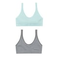 thumbnail image 2 of Hanes Girls Seamless Cozy Pullover Bra - Pack of 2, 2 of 5