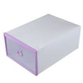 thumbnail image 2 of Shoe Drawer Storage Clear Boxes BoxBoot Container Stackable Display Organizing Sliding Stacking Shoes Shoes Beddrawers, 2 of 6