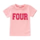 thumbnail image 1 of Gibobby blusas y camisas para Niñas Camisas para cumpleaños de niños, camiseta de manga corta con bordado de letras, Tops de regalo para niños y niñas (Rosa, 2-3 Años), 1 of 5