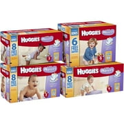 Huggies Little Movers Diapers with Bonus, Super Pack, Size 3, 104 Count