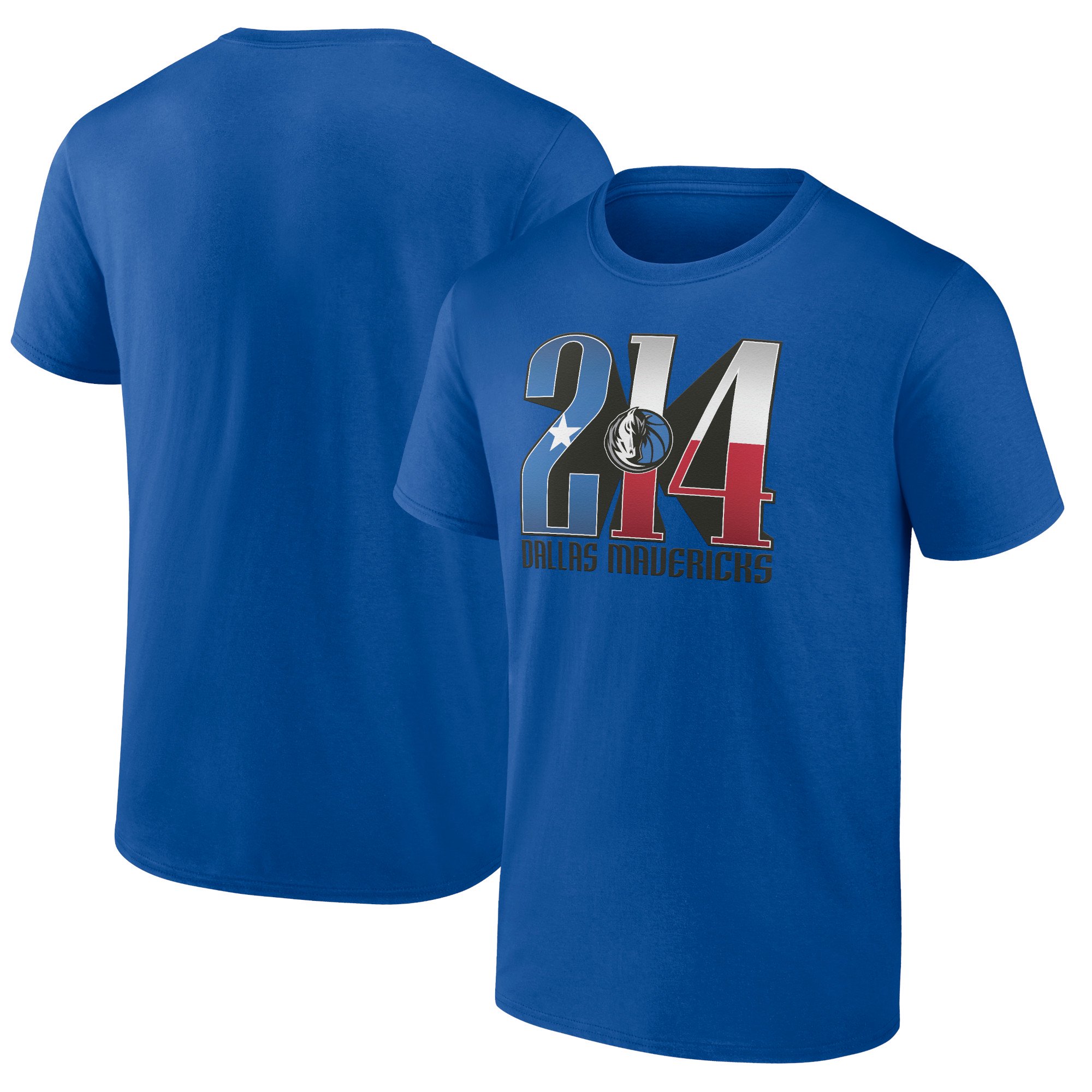 Men's Blue Dallas Mavericks Half Court Offense T-Shirt