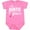 Raspberry, variant on Inktastic Breast Cancer Awareness My Auntie is a Fighter Boys or Girls Baby Bodysuit