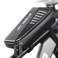 thumbnail image 4 of POINTERTECK WHEEL UP Bike Storage Bags Reflective MTB Bicycle Front Top Tube Pannier Pouch, 4 of 7