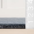 thumbnail image 2 of nuLOOM Speckled Wool-Blend Area Rug, 4' x 6', Denim, 2 of 9