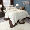 Somerset Home 2pc Athena Embroidered Quilt Bedding Set