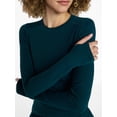 thumbnail image 2 of Avia Women's and Women's Plus SoftSculpt Long Sleeve Tee, Sizes XS-4X, 2 of 6