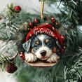 thumbnail image 4 of Customized Blue Heeler Dog Ornament, Personalized Name Blue Heeler Owner Ornament Gift, Blue Heeler Dog Hat Xmas Ornament, Blue Heeler Christmas Ornament 2025, Blue Heeler Ornament Gift for Dog Lover, 4 of 6