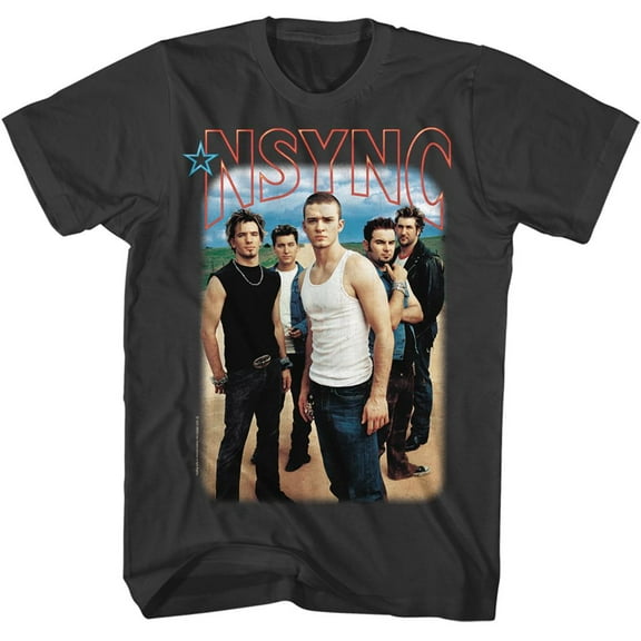 NSYNC Blu Skies Redux Smoke Adult T-Shirt