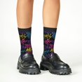 thumbnail image 5 of Goofa Graffiti Art Pattern Children's Crew Socks, Kids' Daily Wear and Sports Socks, Breathable Socks, Sports Socks, Moisture-Wicking Socks for Children, 5 of 6