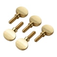 thumbnail image 1 of Tornillos 5 piezas de latón saxofón tornillos de apriete de cuello piezas de repuesto de saxofón accesorio de cobre receptor de cuello apriete tornillo de fijación universal para saxofón soprano alto Abody  Tornillos, 1 of 6