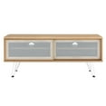 thumbnail image 4 of Modway Nomad Modern Wood Grain Laminate TV Stand for TVs up to 52" in Oak, 4 of 8