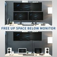 thumbnail image 6 of VIVO Single Ultrawide Monitor Extra Tall Desk Mount for Computer Screens to 49", 6 of 8