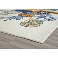 thumbnail image 3 of Rugs America Hanna VA25D Floral Charm Ivory Gold Floral Transitional Beige Area Rug, 9'x12', 3 of 9