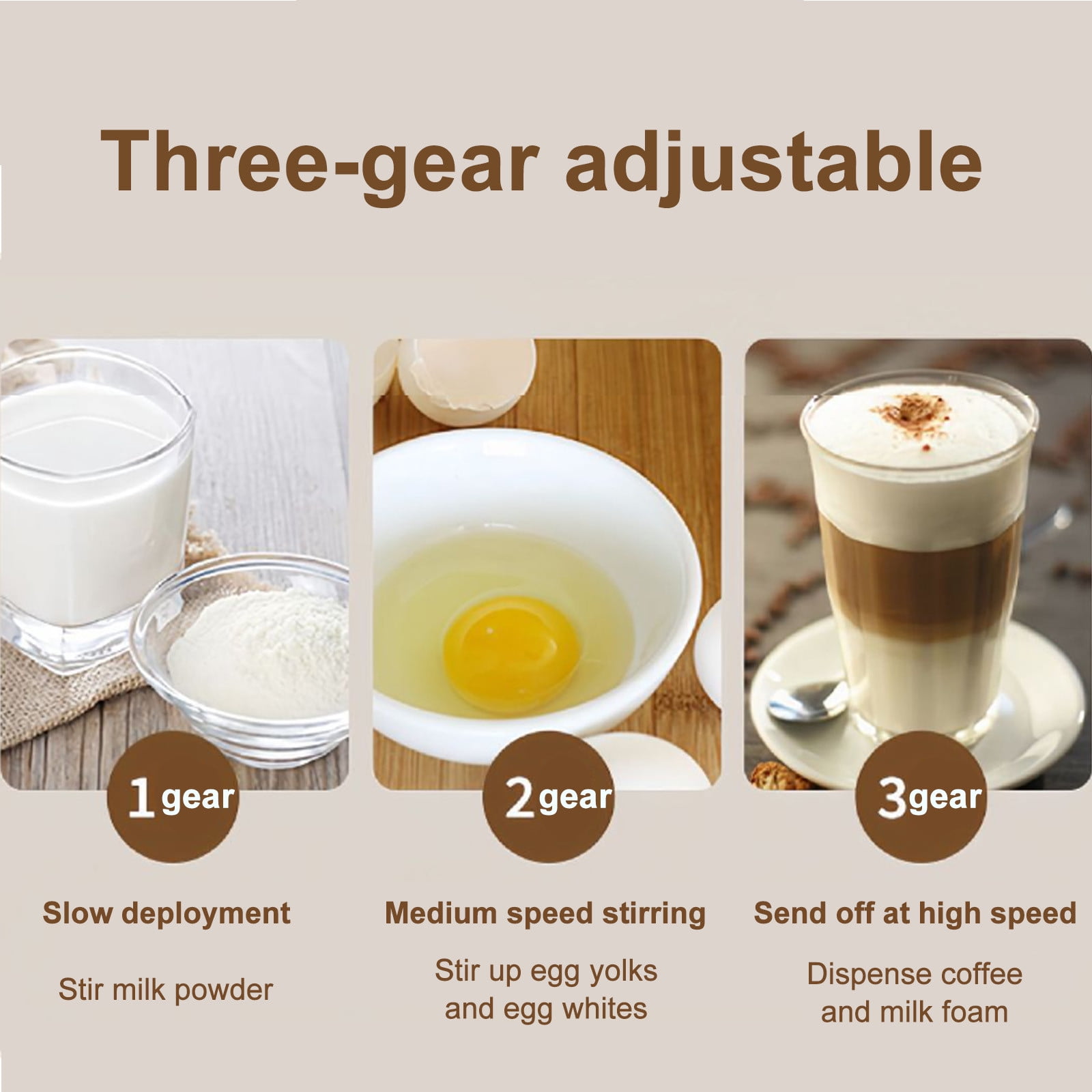 Werulen First Time Home Needs Savings Clearance Powerful Milk Frother Handheld Foam Maker For Lattes Whisk Drink Whisk For Coffee Mini Foamer For Cappuccino Frappe Matcha Hot Chocolate Coffee Creamer