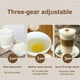 thumbnail image 5 of Espumador de leche portátil | Espumador eléctrico recargable por USB para latte, capuchino, chocolate caliente | Miniespumador de 3 velocidades con soporte para café, matcha y frappé, 5 of 8