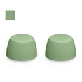 thumbnail image 2 of Eljer Color Replacement Plastic Toilet Bolt Caps - Set of 2 - Pastel Green, 2 of 2