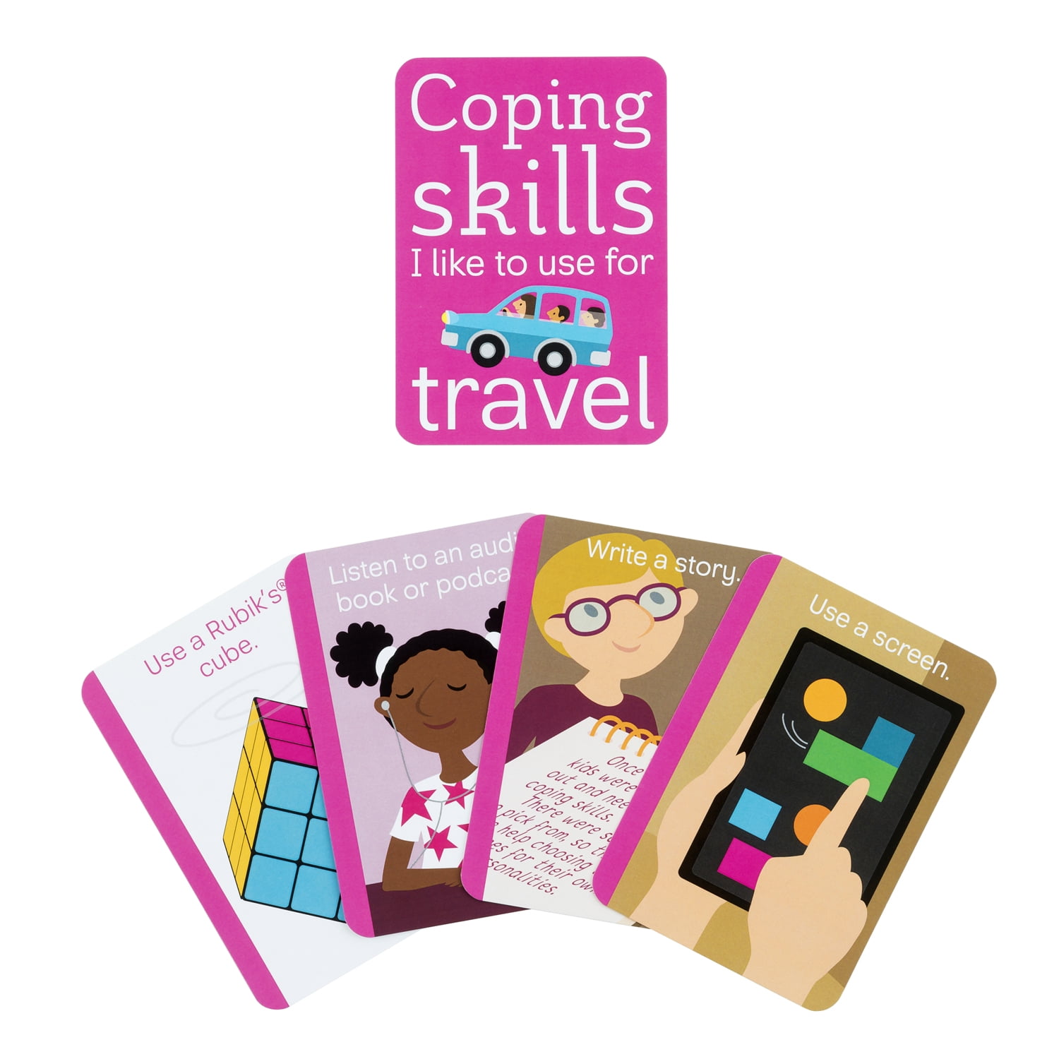 Coping Skills for Kids Coping Cue Cards Distraction Deck