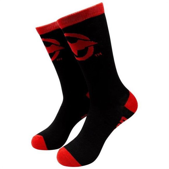 Red Hood 112370 Red Hood Classic Black Crew Socks