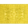 thumbnail image 1 of Ahgly Company Indoor Rectangle Oriental Yellow Traditional Area Rugs, 2' x 4', 1 of 4