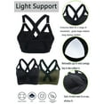 thumbnail image 5 of FANNYC Hollow Sports Bra Seamless Strappy Criss Cross Bras for Yoga Workout Fitness Activewear Sexy Yoga Bra Tops With Removeable Pads, 5 of 8