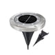 thumbnail image 3 of Luz solar al aire libre, paquete de 4 8 LED Luz de suelo para jardín Iluminación 6000K Lámpara solar impermeable IP65 Foco empotrable para camino Terraza Patio subterráneo [Clase de eficienc, 3 of 5