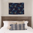 thumbnail image 4 of Easygdp Peacock Feathers Tapestrys Boutique Decor Wall Hanging for Living Room Bedroom Office Decor 29x37in, 4 of 8