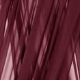 thumbnail image 5 of Burgundy Wedding Arch Draping Fabric 1 Panel 29" x 20 FT Extra Long Gauze Drapes Sheer Backdrop Curtains 6.6 Yards Airy Outdoor Drapery Panels for Wedding Bridal Shower Ceiling Decoration, 5 of 14