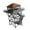 Gray and Brown, variant on Rushawy 1 64 Scale Lookout Tower Model Simulation Plastic Railroad Security Ornament for Black and Gray