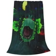 thumbnail image 6 of Lsque Pikmin Pattern Fuzzy Fleece Throw Blanket Extra Large,Super Soft,Fluffy and Warm Blankets for Couch,Bed,All Season Use (50"x40"), 6 of 7