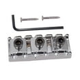 thumbnail image 1 of Tuerca de bloqueo de cuerda de sistema de puente de trémolo 43mm para guitarra eléctrica shamjiam Plata, 1 of 6