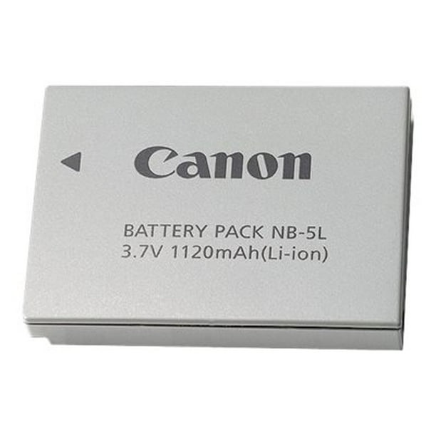 Canon NB-5L - Camera battery - Li-Ion - 1120 mAh - for PowerShot S110;  PowerShot ELPH SD790, SD850, SD870, SD880, SD890, SD950, SD970, SD990