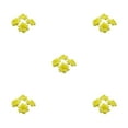 thumbnail image 1 of Baohd 50pack/lot Multi-color Fabric For Wide Application In Weddings And Parties Hats Fiber Realistic Appearance Soft Texture Yellow 4.5cm 5Set, 1 of 6